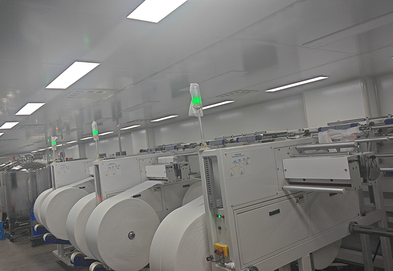 12道濕巾生產(chǎn)線