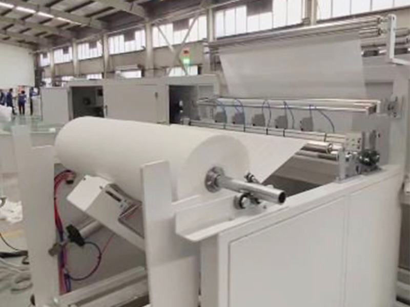 6道半自動濕巾機